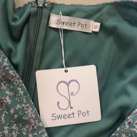 BNWT frilly “Sweet pot” size 10 mini dress - Picture 5 of 6